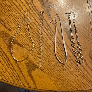 Variety of necklaces